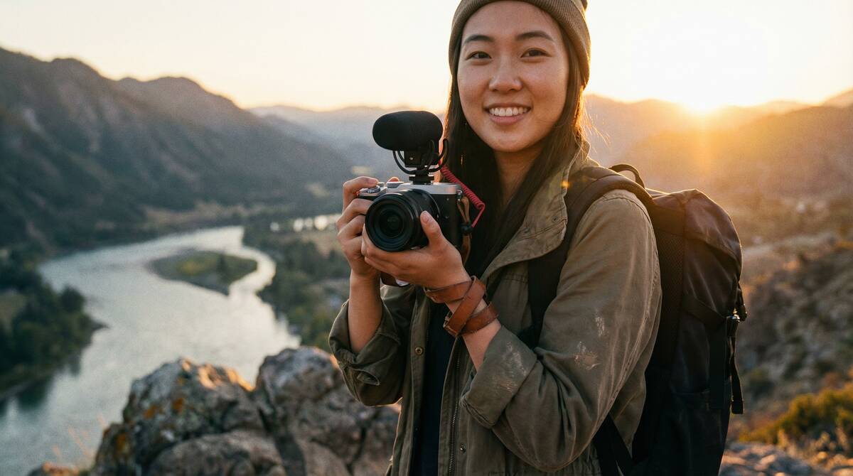 国产自拍旅行vlog视频